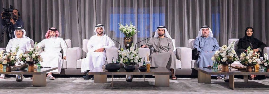 مجلس راشد بن حميد يستعرض القيم الأصيلة لمجتمع الإمارات