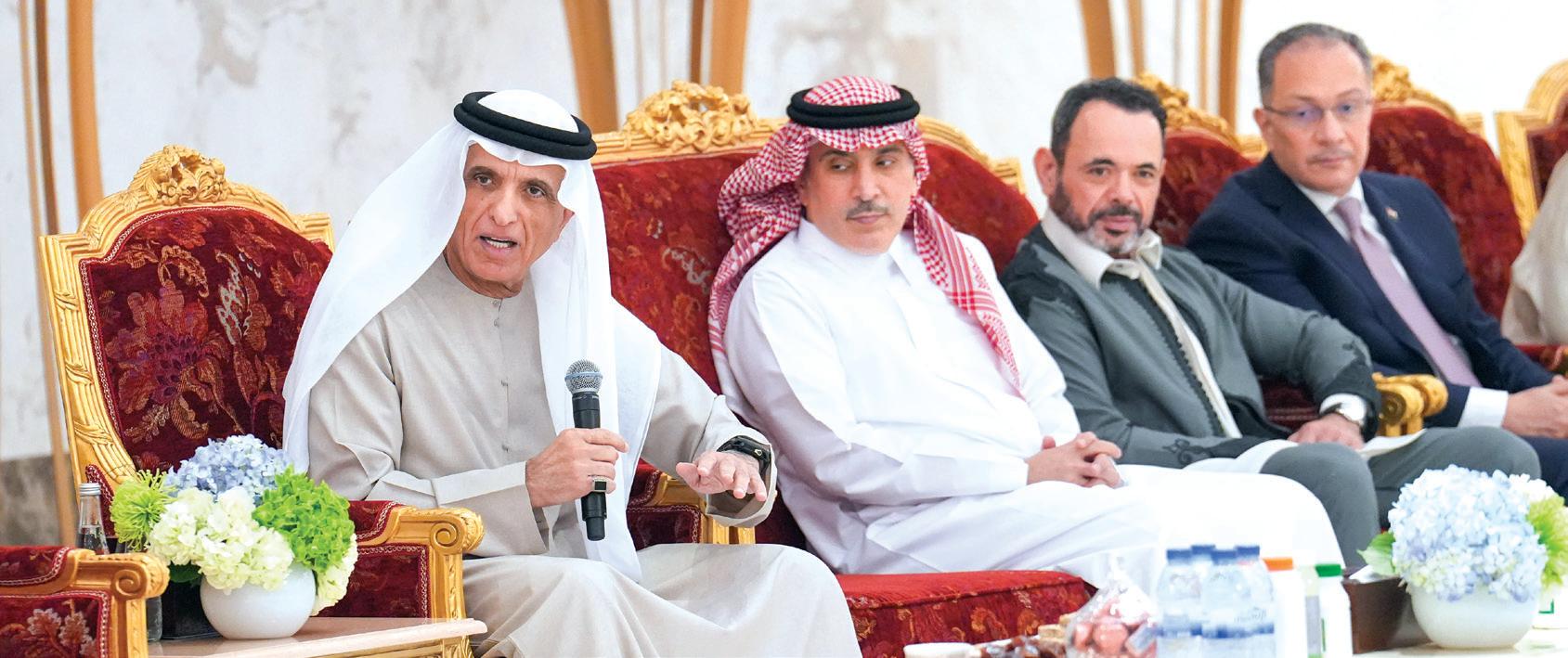 الحكام يواصلون استقبال المهنئين بشهر رمضان المبارك