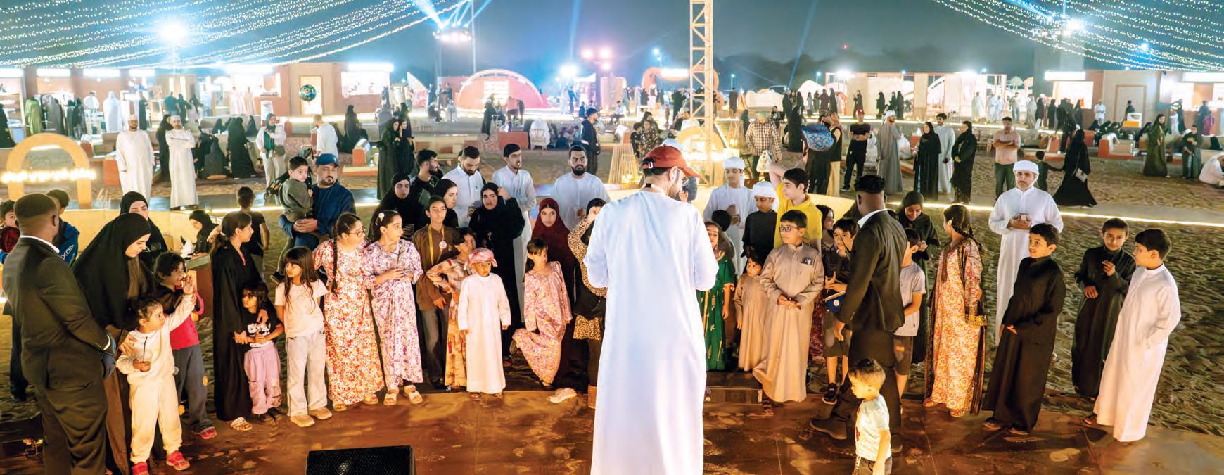 "مهرجان الفرجان" يستأنف فعالياته بنسخته الرمضانية وسط أجواء احتفالية