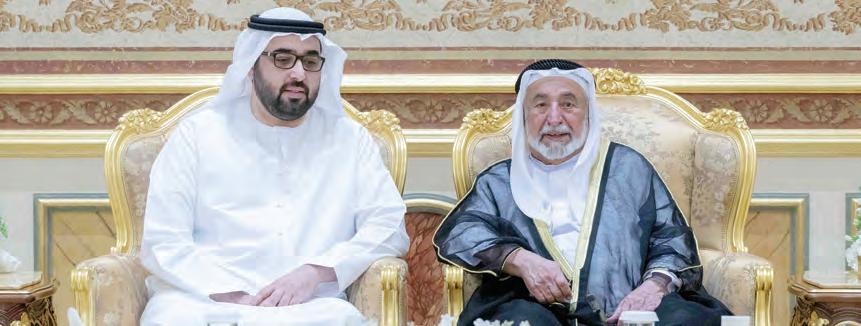 الحكام يواصلون استقبال المهنئين بالشهر الفضيل