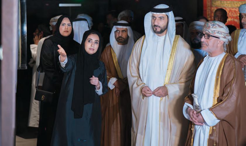سلطان بن أحمد يشهد افتتاح «روائع الفنون من متحف الشارقة للحضارة الإسلامية»