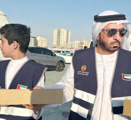 متطوعون ومتخصصون: العمل الإنساني والخيري إرث زايد للأجيال
