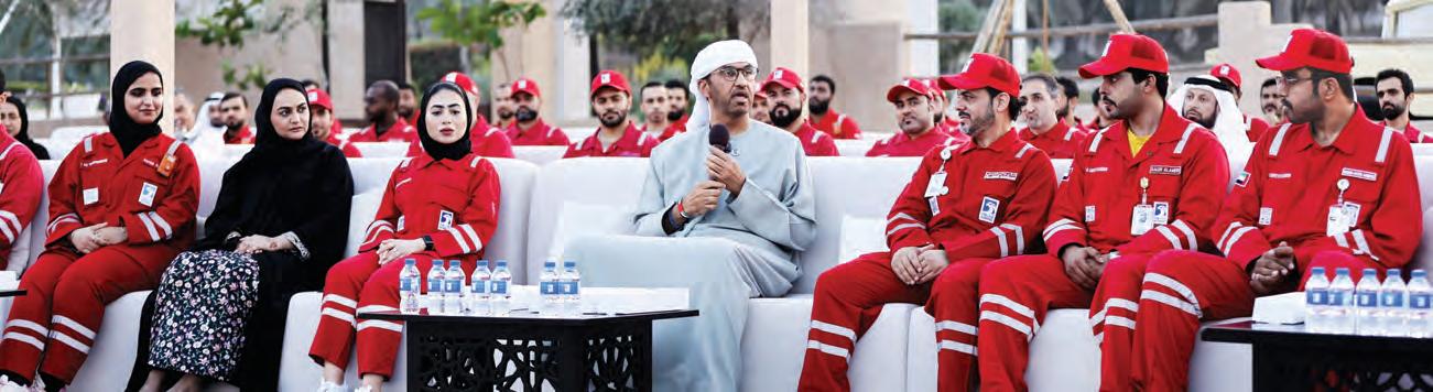 سلطان الجابر: «أدنوك» تحرص على تنمية مهارات الكوادر الوطنية
