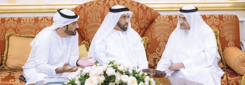رئيس الدولة ونائباه يهنئون رئيس باكستان بذكرى استقلال بلاده