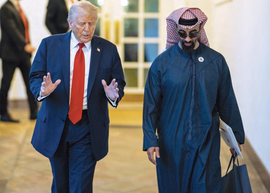 طحنون بن زايد يختتم زيارته الرسمية لواشنطن