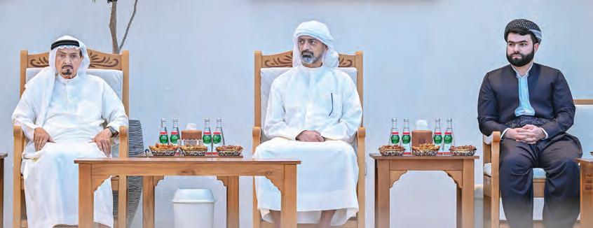 حاكم عجمان يستقبل ضيوف فعاليات «رمضان عجمان»