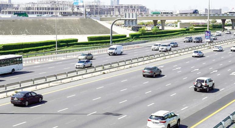 «طرق دبي» تنجز 4 مشاريع لتحسين الانسيابية المرورية