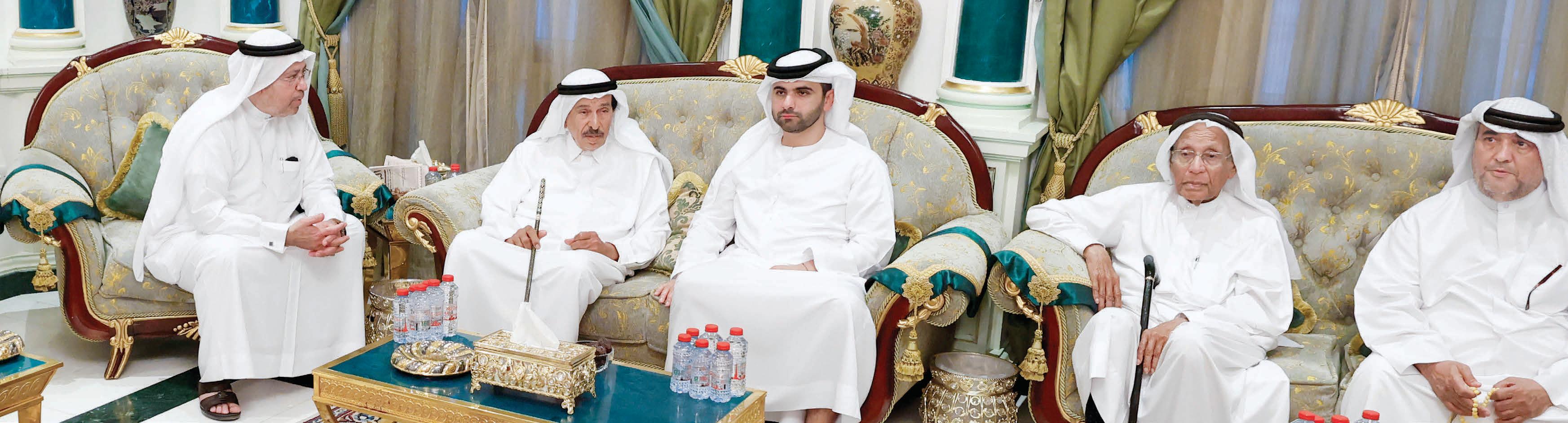 منصور بن محمد يعزي بوفاة حسن إبراهيم الفردان