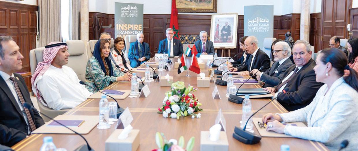 «أمريكية الشارقة» وجامعة الأخوين المغربية تتعاونان لتعزيز البحث في اللغة العربية
