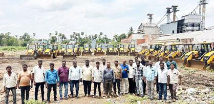ஜேசிபி இயந்திரத்திற்கு ஆதார கூலியை உயர்த்தி வழங்க வலியுறுத்தி ஜேசிபி இயந்திர உரிமையாளர்கள் தொடர் வேலை நிறுத்த போராட்டம்