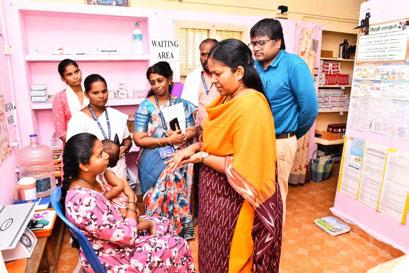 திருப்பத்தூரில் உங்களைத் தேடி உங்கள் ஊரில்” திட்டத்தின் கீழ் மாவட்ட ஆட்சியர் க.சிவசௌந்திரவல்லி ஆய்வு