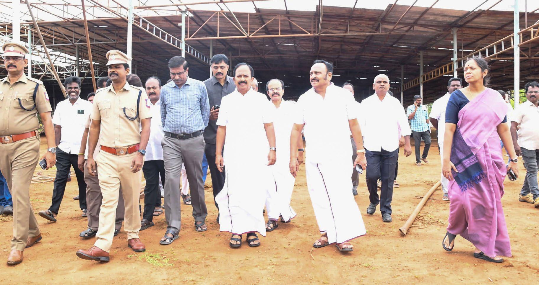 தமிழ்நாடு முதலமைச்சர் அவர்கள் சேலம் மாவட்டத்தில் 11.06.2025 மற்றும் 12.06.2025 ஆகிய 2 நாட்கள் நடைபெறும் அரசு நிகழ்ச்சிகளில் பங்கேற்க வருகை தரவுள்ளார்