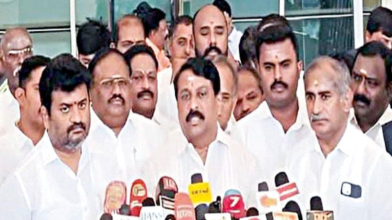 திமுக ஆட்சிக்கு எதிராக அனைத்து கட்சிகளும் ஓரணியில் திரள வேண்டும்: நயினார் நாகேந்திரன்