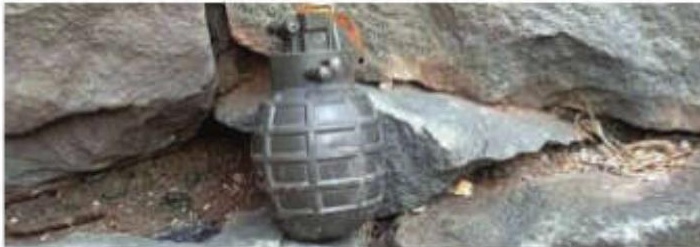 Two hurt as grenade explodes accidentally during training