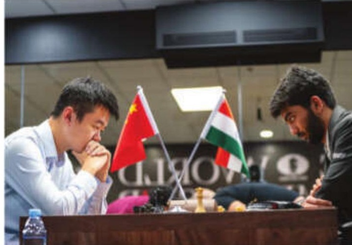 World Chess C'ship: Ding survives Gukesh attack, earns another draw