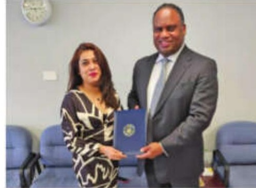 Payel Roy Ganguly - Honored as "Nightingale of Chicagoland" in U.S. Congressional Record