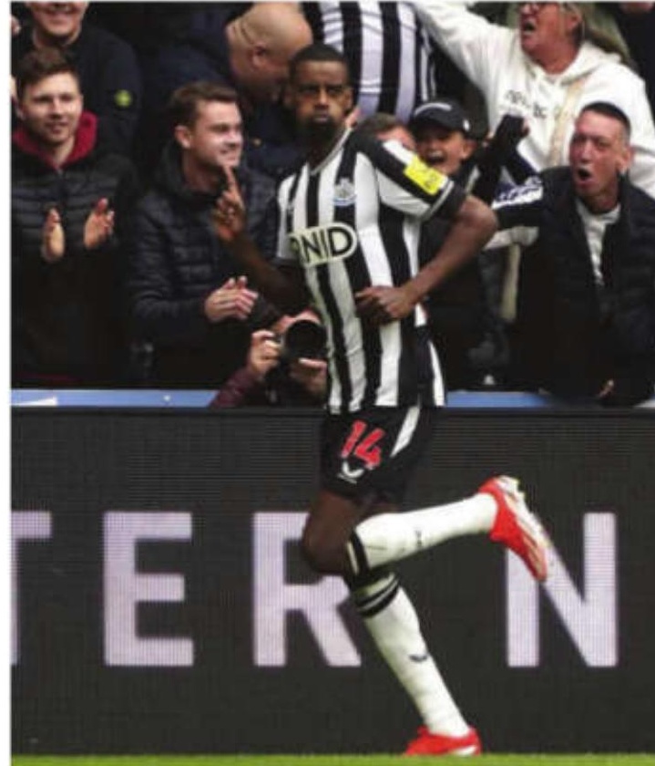 Newcastle Star Isak Is Premier League Player Of The Month