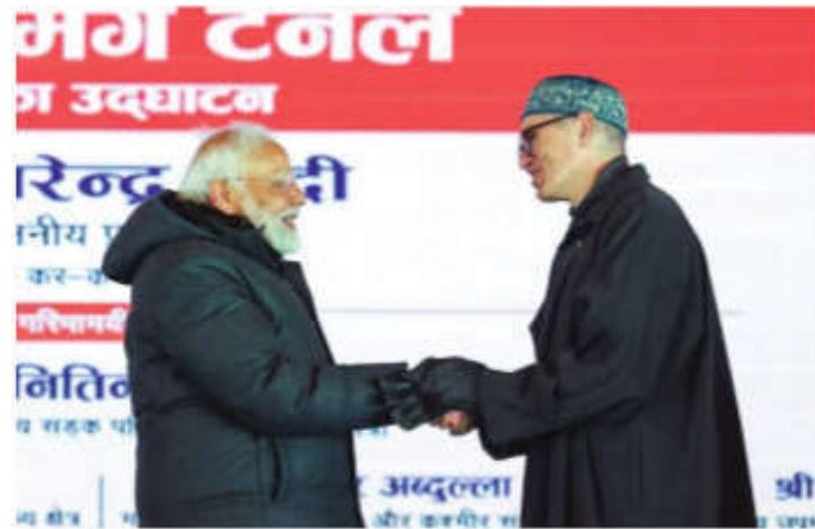 Omar Heaps Praise on PM Modi, Seeks J&K Statehood's Restoration