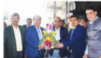 Pratap Singh Shami, SDG RDSO visits Braithwaite and Co