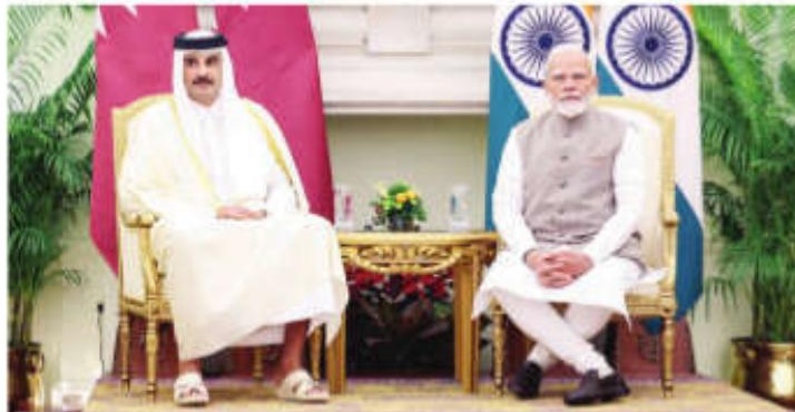 India, Qatar elevate ties to strategic partnership, ink 5 MoUs during talks
