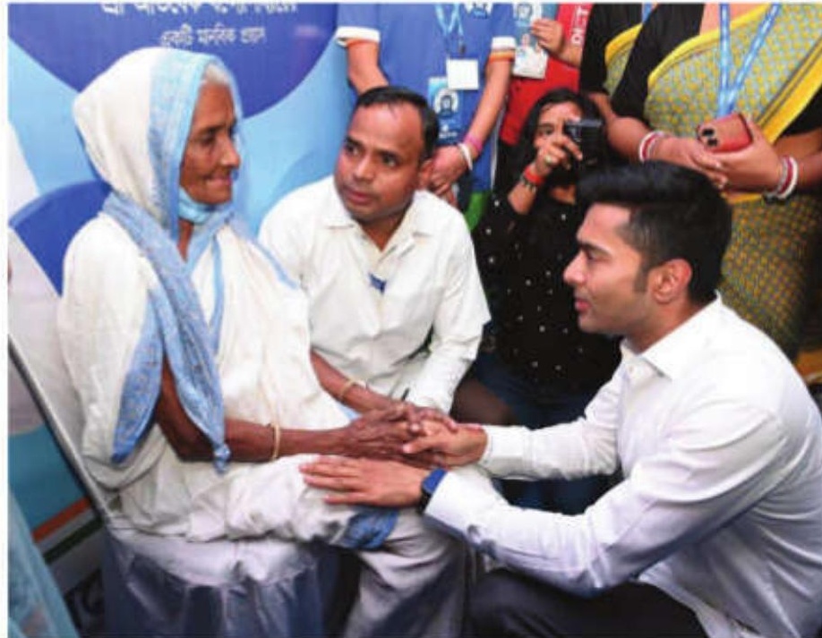 Sebaashray camps enter 51st day, Abhishek visits Budge Budge camp
