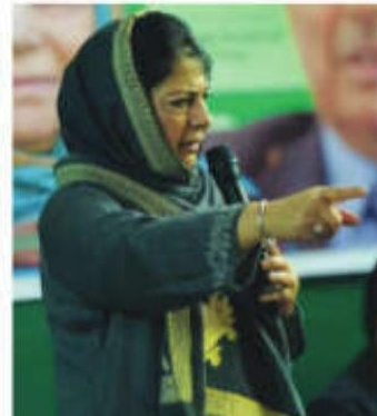 Mehbooba Targets CM Omar For Shying Away From Speaking On Article 370