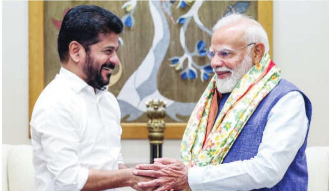 Telangana CM Meets PM Modi