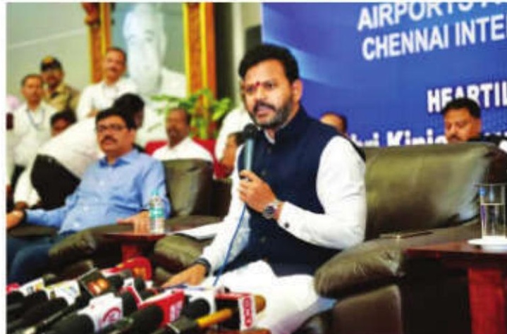 Chennai airport is not up for privatisation, services to be enhanced: Civil Aviation Minister Ram Mohan Naidu