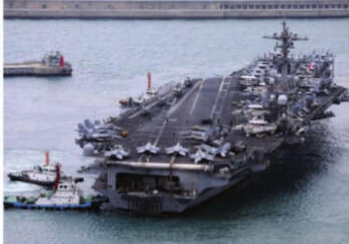 US Aircraft Carrier Arrives in South Korea After North Korea Test-Fired Missiles
