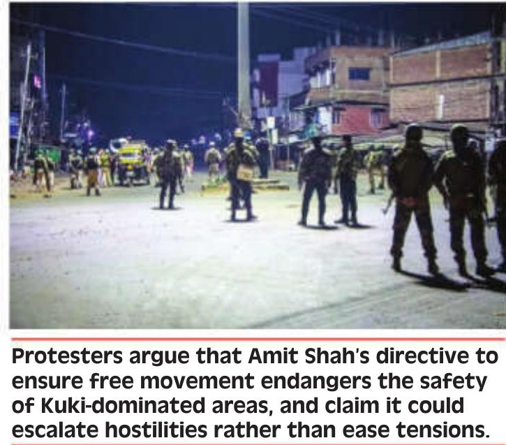Tension escalates in Manipur amid shutdown in Kuki-dominated areas