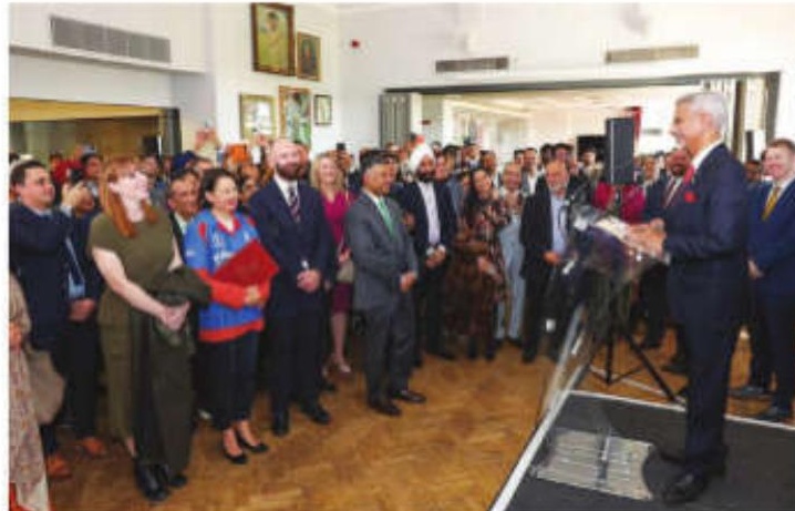 Jaishankar Inaugurates New Indian Consulate in Manchester