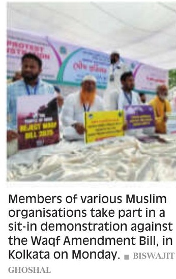 Waqf Amendment Bill: Muslim bodies under Personal Law Board protest