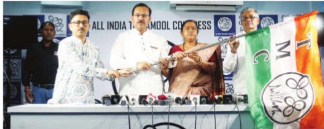 BJP MLA joins TMC, setback for Suvendu in Haldia