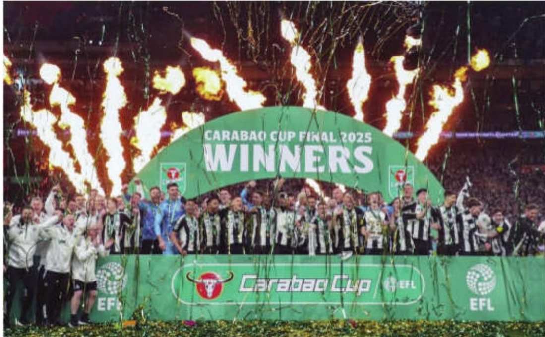 Carabao Cup: Newcastle United defeat Liverpool to claim first major title since 1955