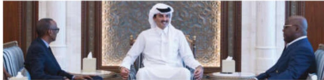 Congo, Rwandan presidents voice support for ceasefire during Qatar meeting