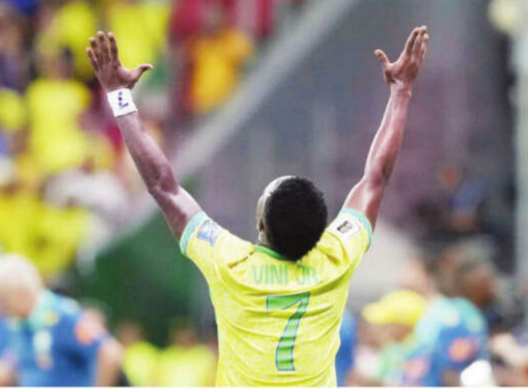 FIFA WC Qualifiers: Vini winner boosts Brazil, Peru snatch lifeline