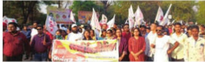 TMC, DYFI stages rally demanding jobs for local youth