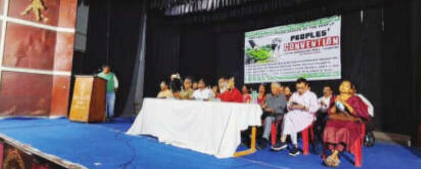 Mass convention in Siliguri demands protection ofland, livelihood and environment