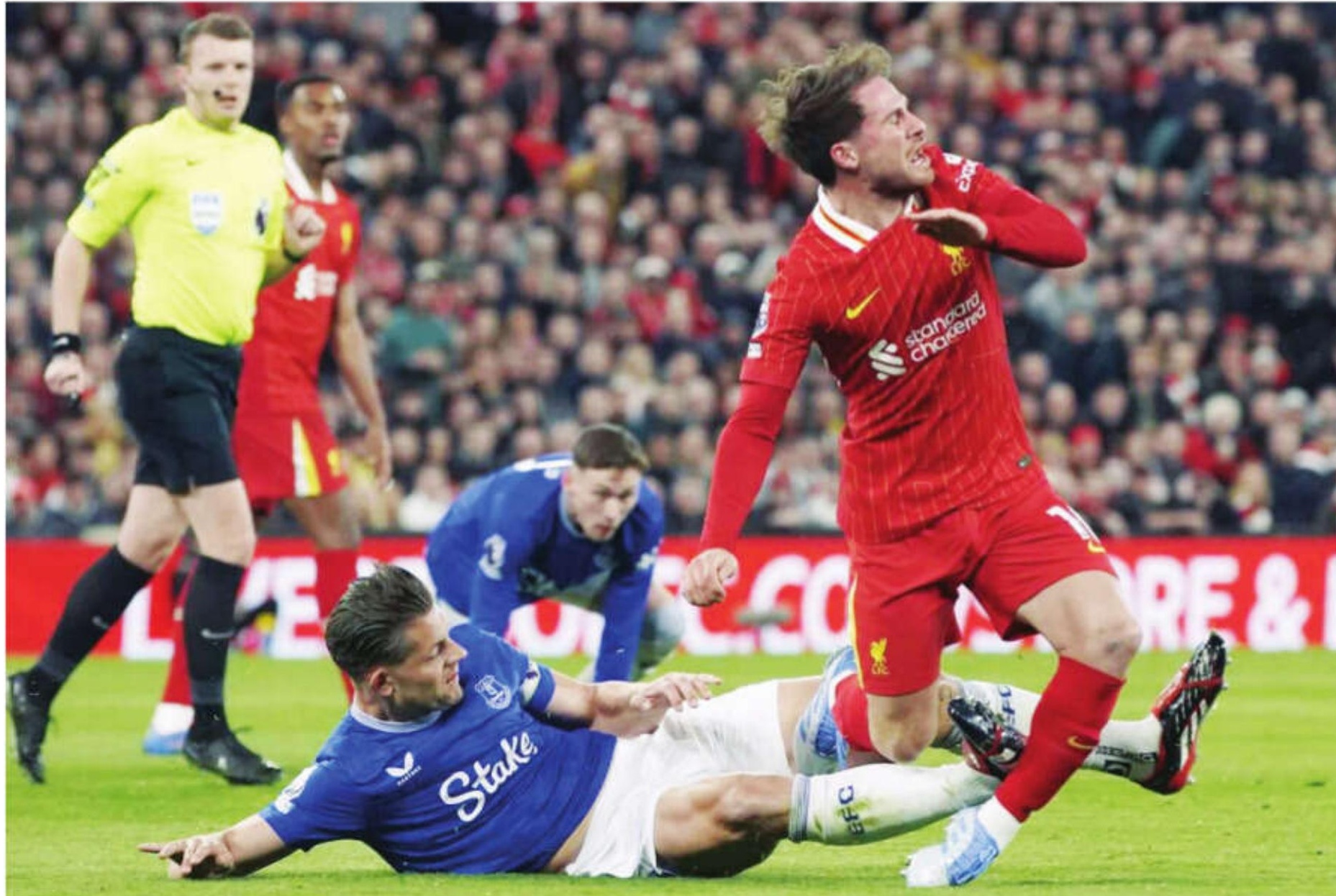 Premier League: Liverpool beat Everton to win Merseyside derby