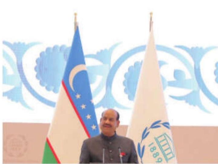 India's Parliamentary Panels Function as Mini Parliaments: Om Birla at IPU in Tashkent