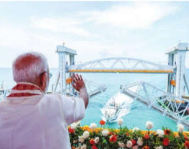 PM Modi Inaugurates Iconic Pamban Bridge