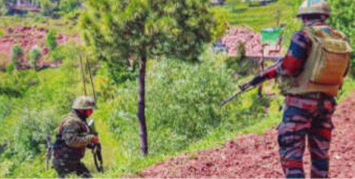 Pakistani Terrorist Killed in Ongoing Encounter in Kishtwar