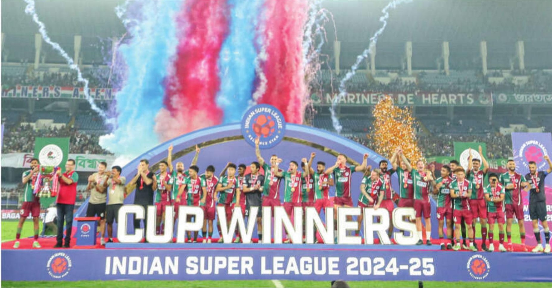 Mohun Bagan edge past Bengaluru in ISL final, complete league double