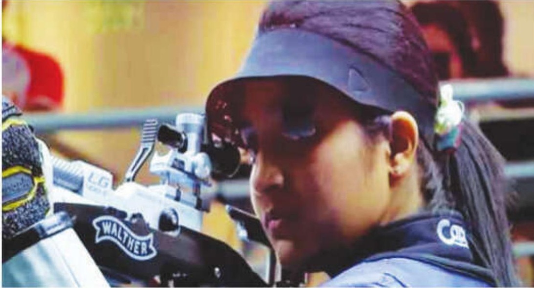 Arya Fifth In Women's Air Rifle, India Remain 2nd On Medals Tally