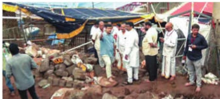 7 People Die After Temple Wall Collapses in Andhra