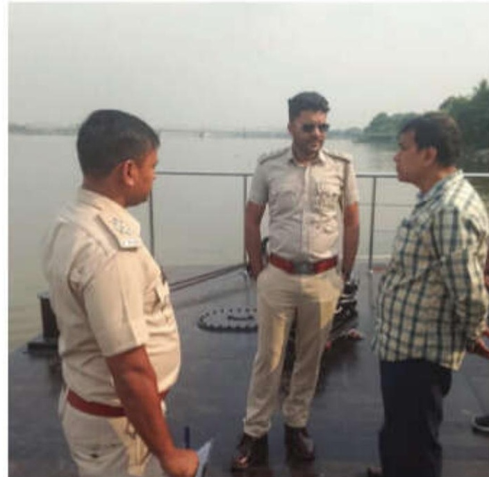 Inspections Done to Check Safety, Amenities at Hooghly Ferry Ghats