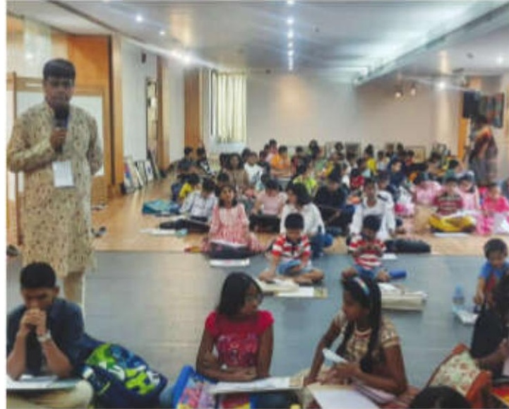 Art exhibition for young talents