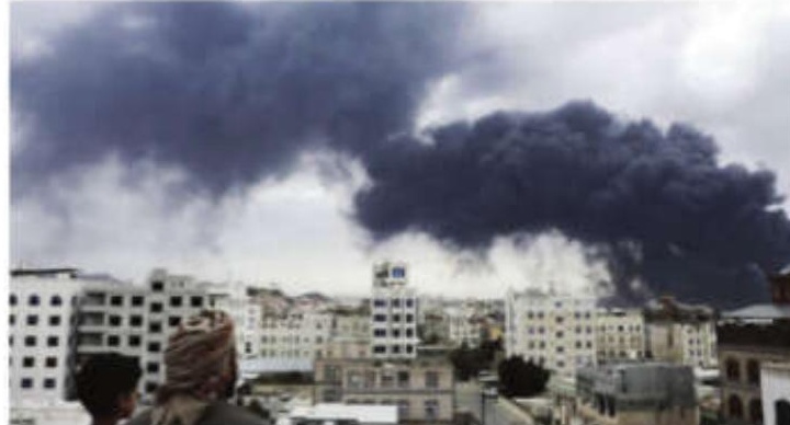 Israel says it has disabled Yemen's main airport with airstrikes against rebels