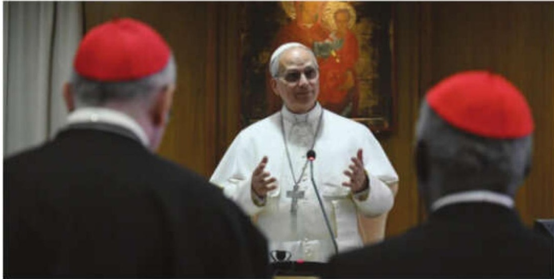 Pope Leo XIV lays out vision of papacy and identifies AI as a main challenge for humanity