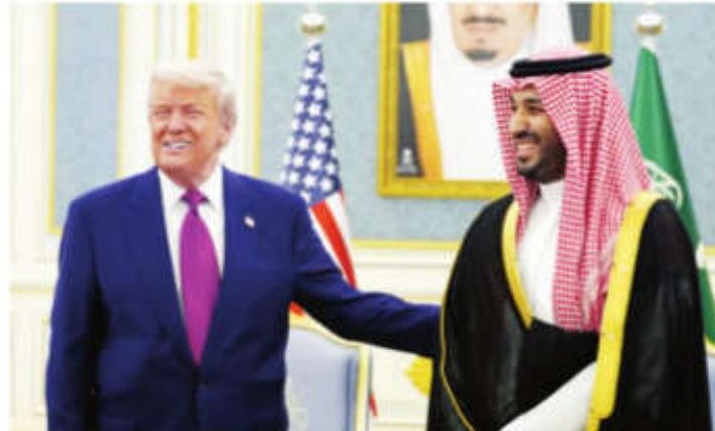 Saudi Crown Prince Welcomes Trump as His 4-Day Middle East Tour Begins